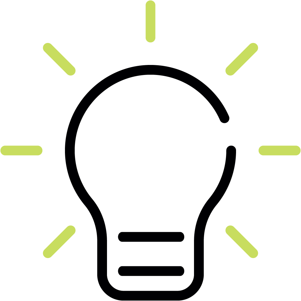 Lightbulb-green-black